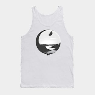 Bloodlust Chronicles: Immortal Bounty Hunts, Gothic Vampire Saga, and Supernatural Adventure in Anime-Manga Art Tank Top